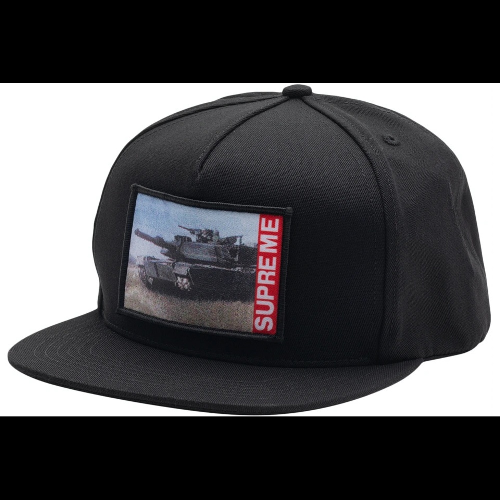SUPREME TANK 5 PANEL - BLACK